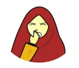 Halwa Hijab sticker #8093576