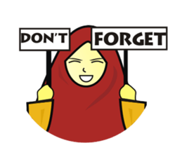Halwa Hijab sticker #8093577