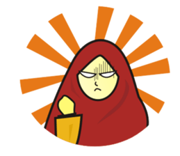 Halwa Hijab sticker #8093580