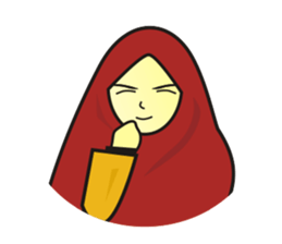 Halwa Hijab sticker #8093581