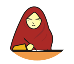 Halwa Hijab sticker #8093582