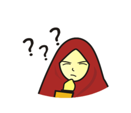 Halwa Hijab sticker #8093587