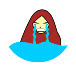Halwa Hijab sticker #8093588