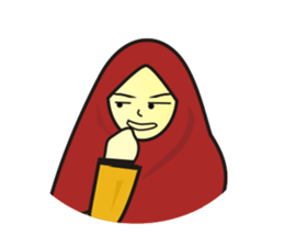 Halwa Hijab sticker #8093590