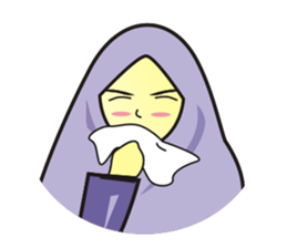 Halwa Hijab sticker #8093591