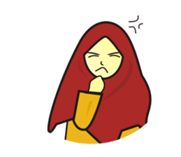 Halwa Hijab sticker #8093592