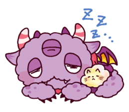 Kaiju Nemuke Sticker-English ver. sticker #8093596