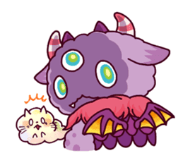 Kaiju Nemuke Sticker-English ver. sticker #8093603