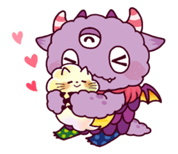 Kaiju Nemuke Sticker-English ver. sticker #8093608