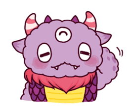 Kaiju Nemuke Sticker-English ver. sticker #8093609