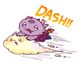 Kaiju Nemuke Sticker-English ver. sticker #8093610