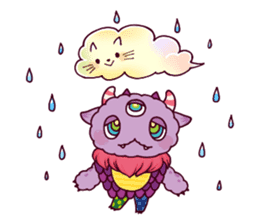 Kaiju Nemuke Sticker-English ver. sticker #8093614