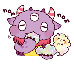 Kaiju Nemuke Sticker-English ver. sticker #8093615