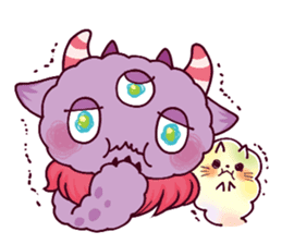 Kaiju Nemuke Sticker-English ver. sticker #8093617
