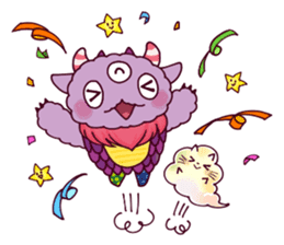 Kaiju Nemuke Sticker-English ver. sticker #8093618