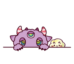 Kaiju Nemuke Sticker-English ver. sticker #8093619