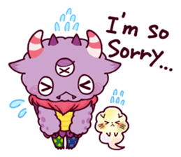 Kaiju Nemuke Sticker-English ver. sticker #8093620