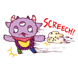 Kaiju Nemuke Sticker-English ver. sticker #8093621