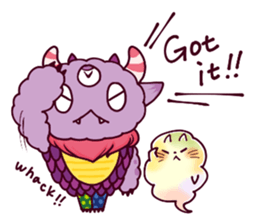 Kaiju Nemuke Sticker-English ver. sticker #8093630