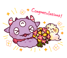 Kaiju Nemuke Sticker-English ver. sticker #8093631