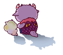 Kaiju Nemuke Sticker-English ver. sticker #8093634