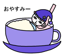 Coffee man sticker #8093674