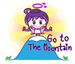 AngelTo : Nature's Angel SET 2 Travel sticker #8095158