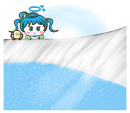 AngelTo : Nature's Angel SET 2 Travel sticker #8095159