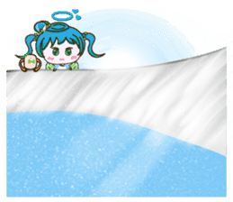 AngelTo : Nature's Angel SET 2 Travel sticker #8095159