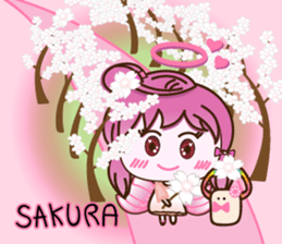 AngelTo : Nature's Angel SET 2 Travel sticker #8095160