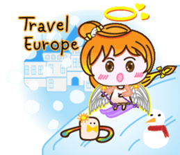 AngelTo : Nature's Angel SET 2 Travel sticker #8095161
