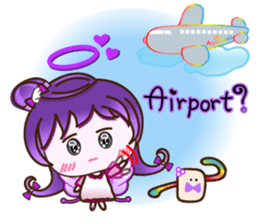 AngelTo : Nature's Angel SET 2 Travel sticker #8095162