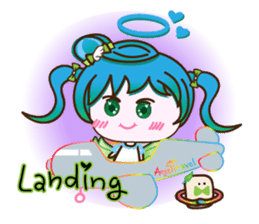 AngelTo : Nature's Angel SET 2 Travel sticker #8095163