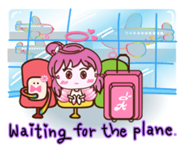 AngelTo : Nature's Angel SET 2 Travel sticker #8095164