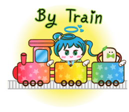 AngelTo : Nature's Angel SET 2 Travel sticker #8095167