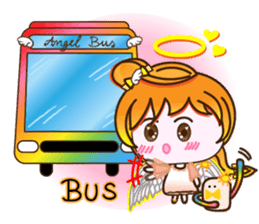 AngelTo : Nature's Angel SET 2 Travel sticker #8095169