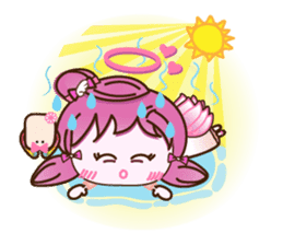 AngelTo : Nature's Angel SET 2 Travel sticker #8095176