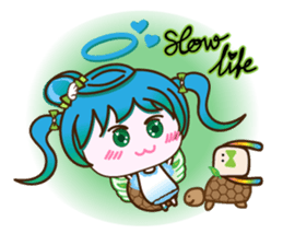 AngelTo : Nature's Angel SET 2 Travel sticker #8095179