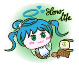 AngelTo : Nature's Angel SET 2 Travel sticker #8095179