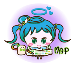 AngelTo : Nature's Angel SET 2 Travel sticker #8095187