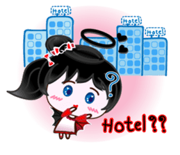 AngelTo : Nature's Angel SET 2 Travel sticker #8095188