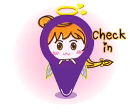 AngelTo : Nature's Angel SET 2 Travel sticker #8095193