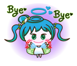 AngelTo : Nature's Angel SET 2 Travel sticker #8095195