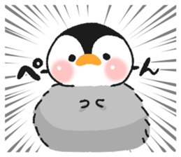 Penguin similar to the rice cake sticker #8095196