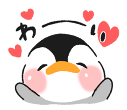 Penguin similar to the rice cake sticker #8095197