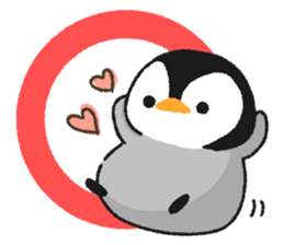 Penguin similar to the rice cake sticker #8095202