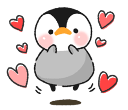 Penguin similar to the rice cake sticker #8095204