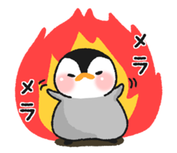 Penguin similar to the rice cake sticker #8095226