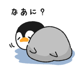 Penguin similar to the rice cake sticker #8095229