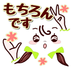 Emoticon-like girl 2 sticker #8095923